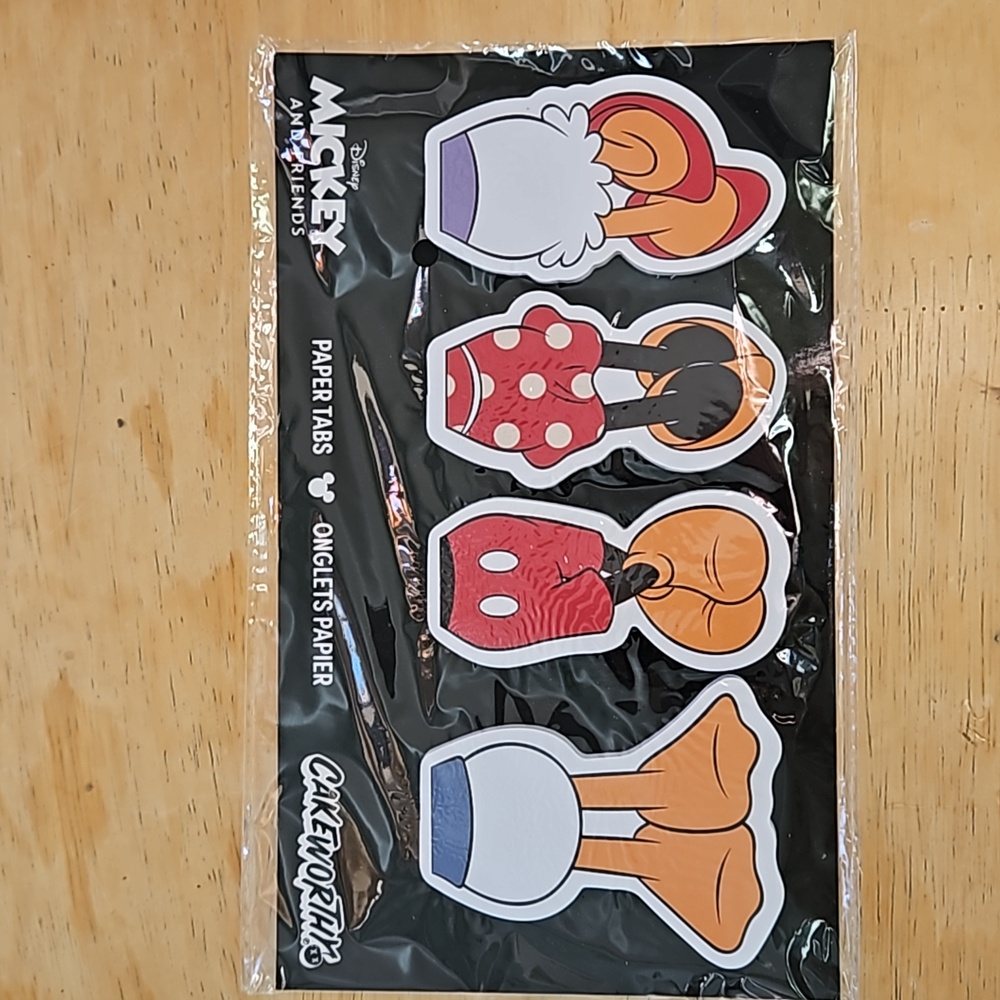 DISNEY MICKEY AND FRIENDS PAPER TABS